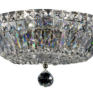 Kronleuchter Basfor in Nickel E14
