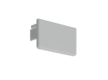 Endkappe GIZA-LL grau ABS