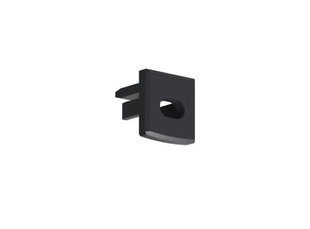 Endkappe mit Loch PIKO-ZM-OTW schwarz ABS
