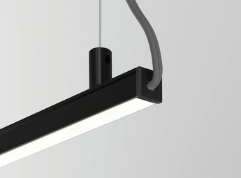 Endkappe mit Loch PIKO-ZM-OTW schwarz ABS