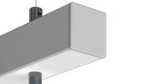 Endkappe GLAZA-DUO grau ABS