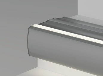 Endkappe STEP-L grau PP