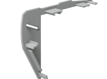 Endkappe STEPUS-L grau PP