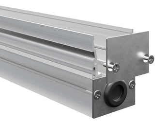 Endkappe HR-MAX-T-STN silbern rostfreier Stahl
