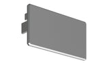 Endkappe LIPOD-50 silbern ABS