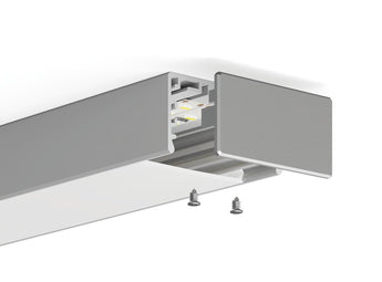 Endkappe LIPOD-50 silbern ABS