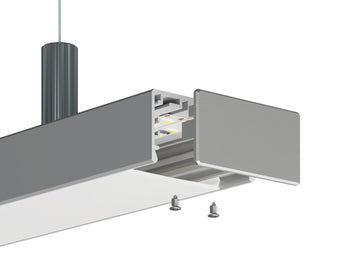 Endkappe LIPOD-50 silbern ABS