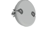 Endkappe JAZ-DUO-N grau ABS