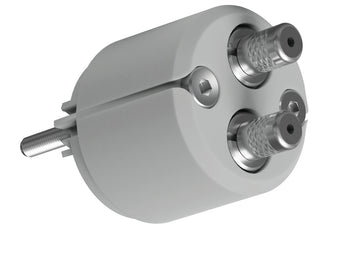 Abdeckung für Stromversorgung JAZ-DUO-W grau ABS Aluminium rostfreier Stahl
