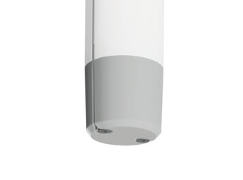 Endkappe JAZ-DUO-W grau ABS