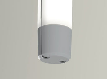 Endkappe JAZ-DUO-W grau ABS