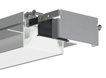 Endkappe FOLED-50 grau rostfreier Stahl