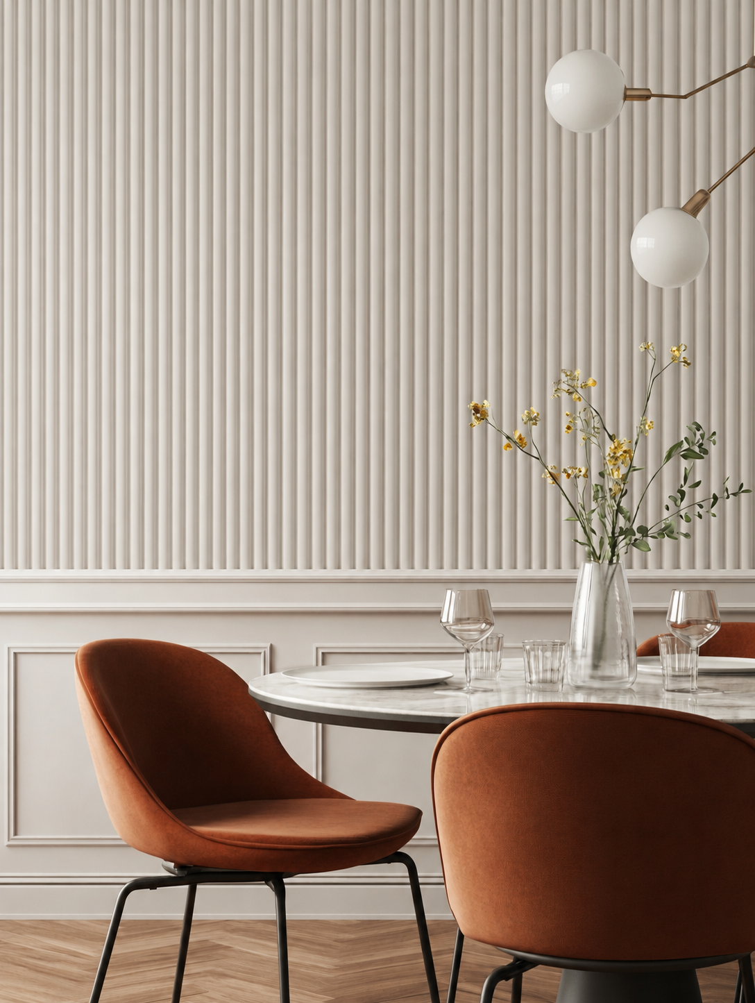 Lamelli Sereno Cashmere room scene 2