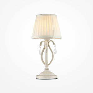 Tischleuchte Brionia in Beige E14